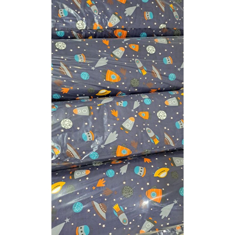 BAHAN KAIN POLY MICRO PIYAMA ANAK SPREI GORDEN SATU METERAN