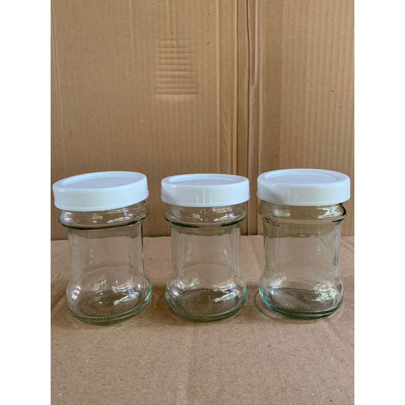 botol kaca jar 150ml / jar kaca 150 ml / Toples kaca 150ml