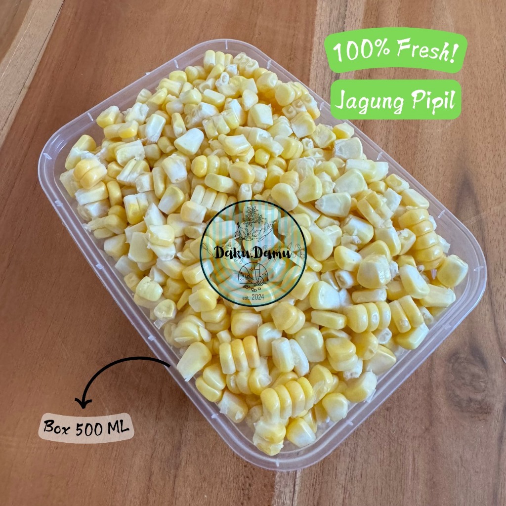 

KIRIM INSTANT/SAMEDAY Food Prep Jagung Pipil Box 500 ML - Cocok untuk MPASI