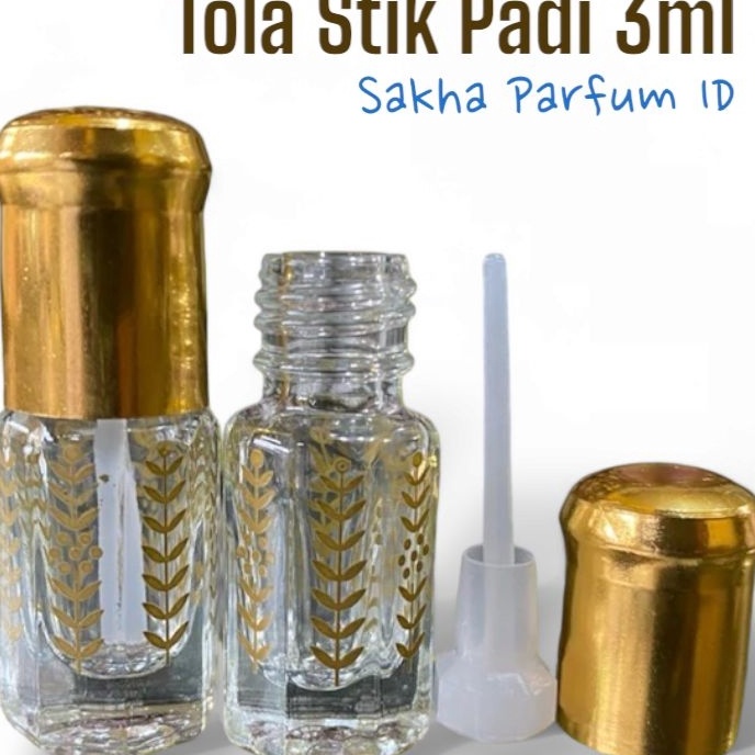 HJ6 Botol Tola Padi 3ml Surrati Perlusin isi 12 botol