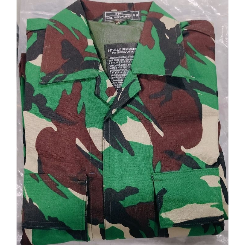 SERAGAM PDL TNI VELBED CHEVALIER