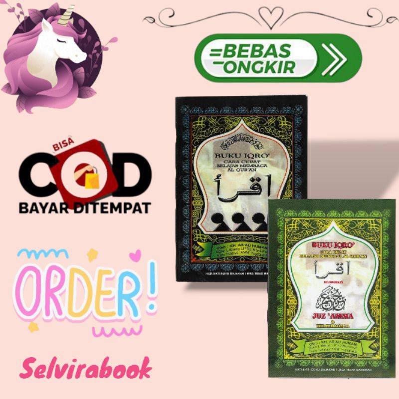 Buku Iqro Juz' Amma Dan Iqro Hitam
