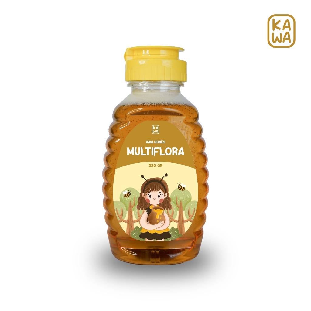 

Madu Kawa 330 gr Raw Honey Multiflora - Madu Kawa - Madu Murni Multiflora 330 gr
