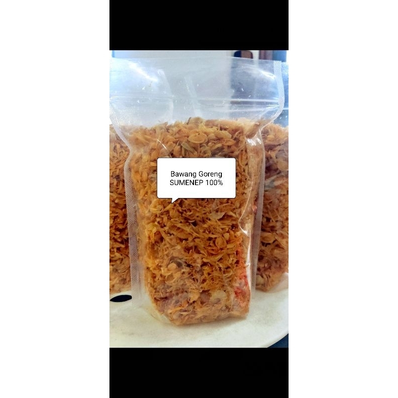 

Bawang Goreng Sumenep 100% Murni