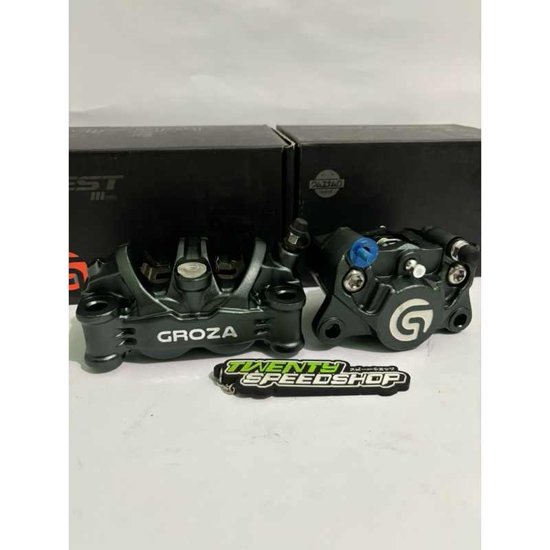 GROZA-KALIPER ZEST GROZA 2 PISTON (DAITAN SERIES) DAN 4 PISTON (BRAVE SERIES)