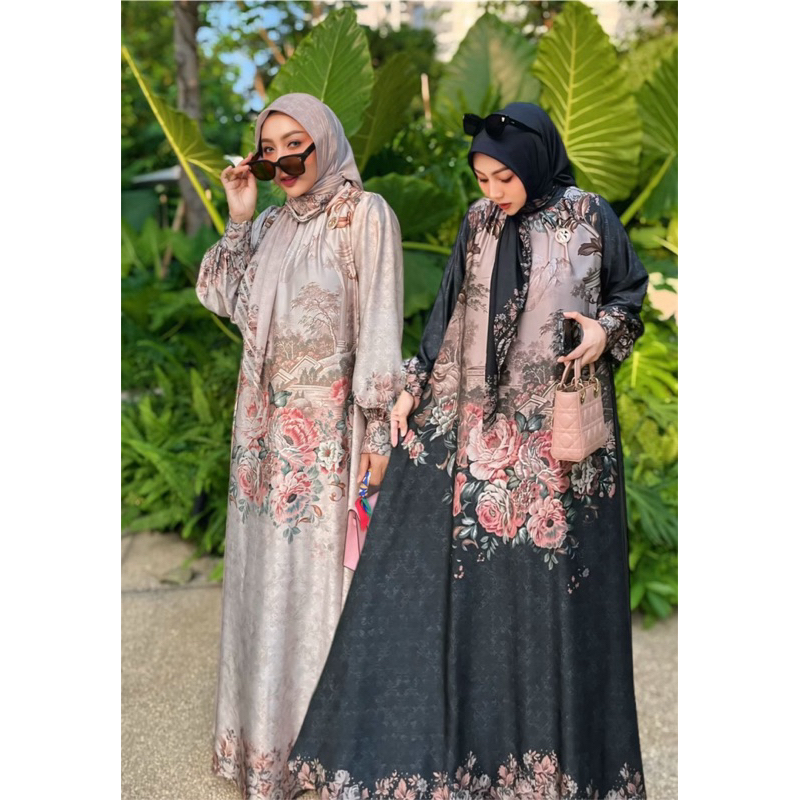 MAHALINI Set Dress Abaya by Jawhara Syari