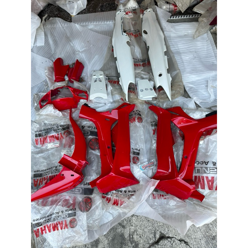 body set fiz r merah putih original