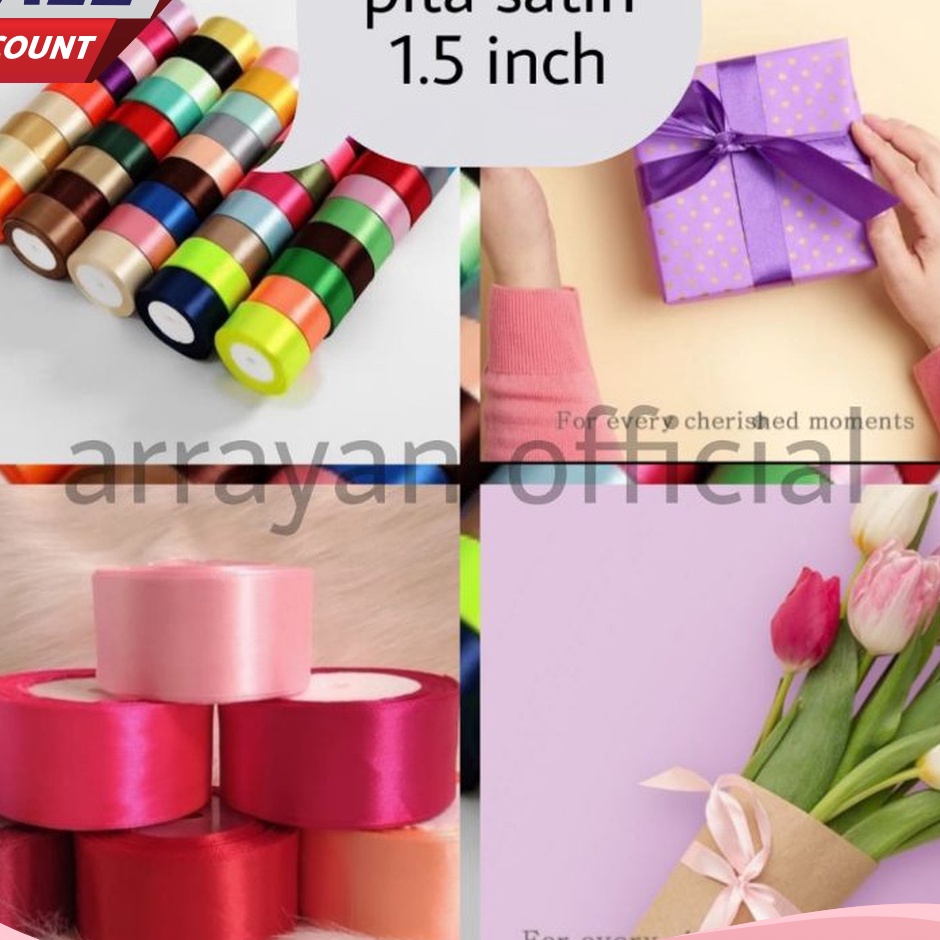 

HOT PRODUCT PITA SATIN POLOS UKURAN 15 INCH 4 CM