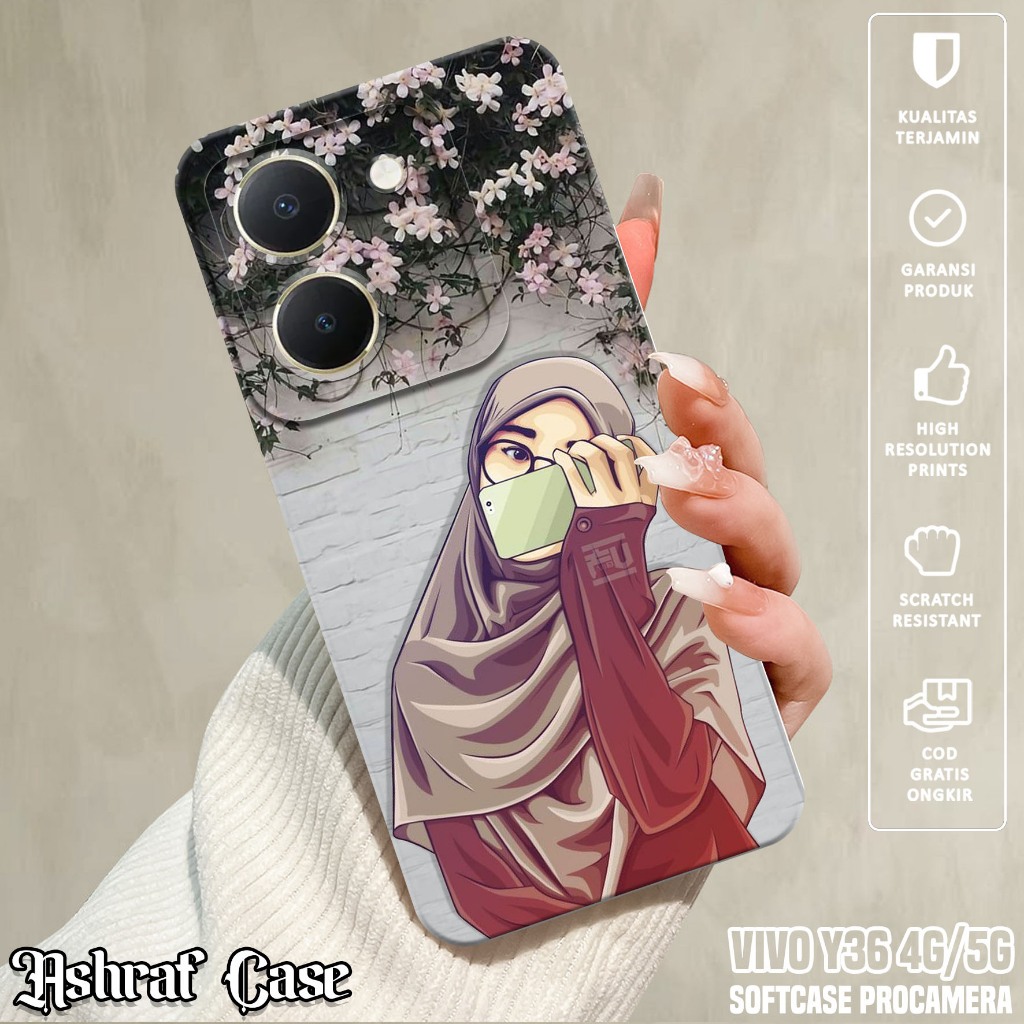 Case VIVO Y36 4G / Y36 5G - Casing VIVO Y36 5G / Y36 4G  Motif HJB - Silikon Hp VIVO Y36 - Softcase 