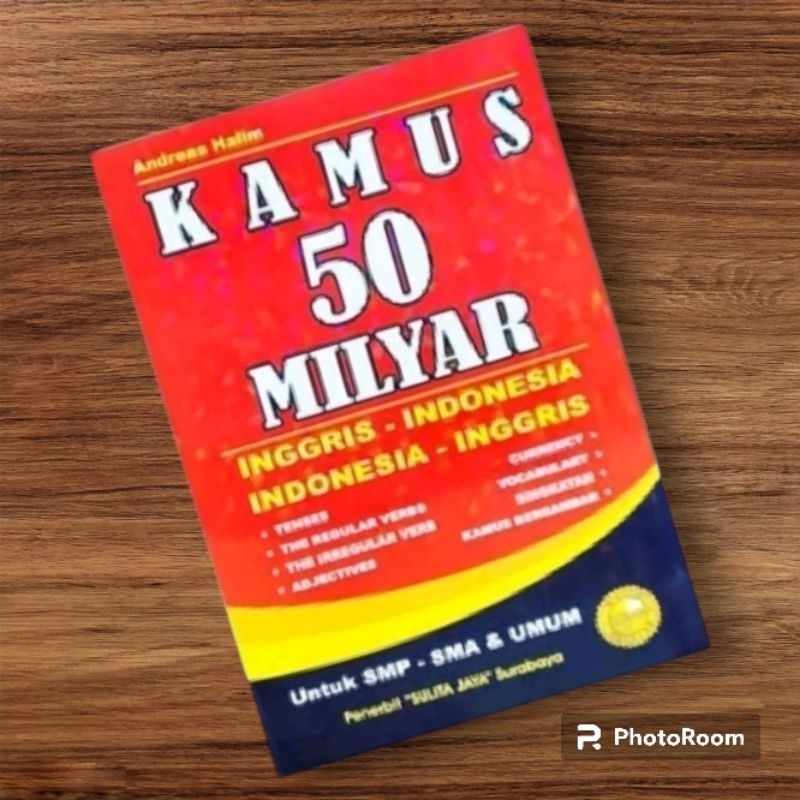 kamus bahasa inggris bekas masih bagus