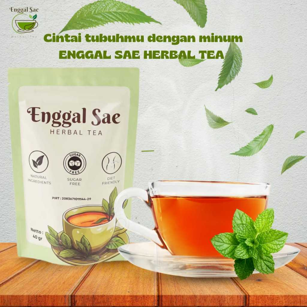 

TEH HERBAL ENGGAL SAE || MINUMAN PELANGSING BADAN