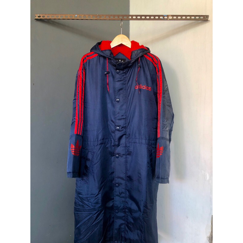 Adidas Trefoil Big Logo Puffer Jacket