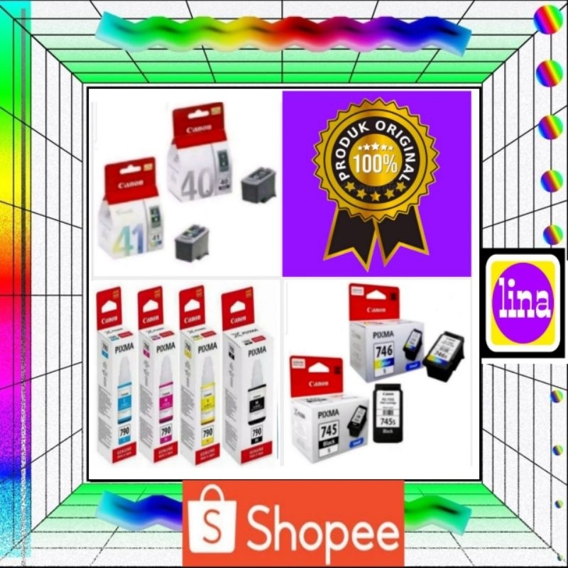 TINTA CANON 2700/2700XL BLACK & COLOR ORIGINAL Cocok Untuk Tipe Printer:MB5370, MD5470,MB5070, MB517