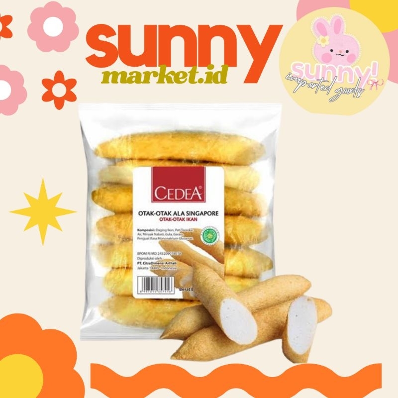 

SUNNYMARKET - CEDEA OTAK OTAK IKAN SINGAPORE 500 GR ISI 6S