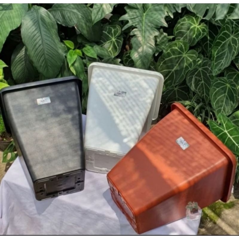 Pot NKT Hoya 40 - pot kotak tinggi cantik