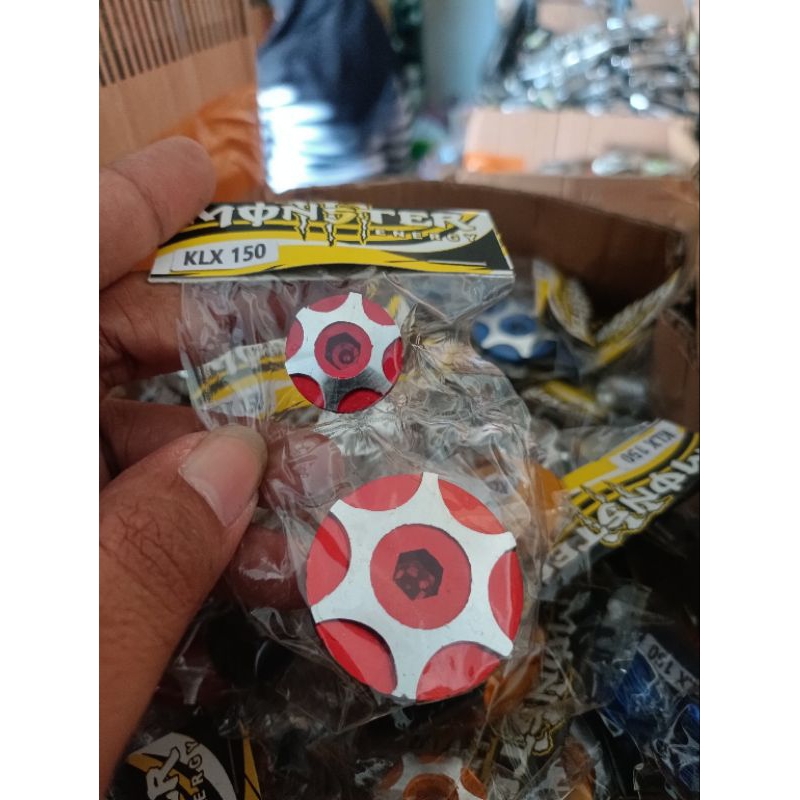 Koin tutup magnet KLX 150 variasi tutup koin magnet KLX 150 cnc variasi koin tutup magnet KLX 150