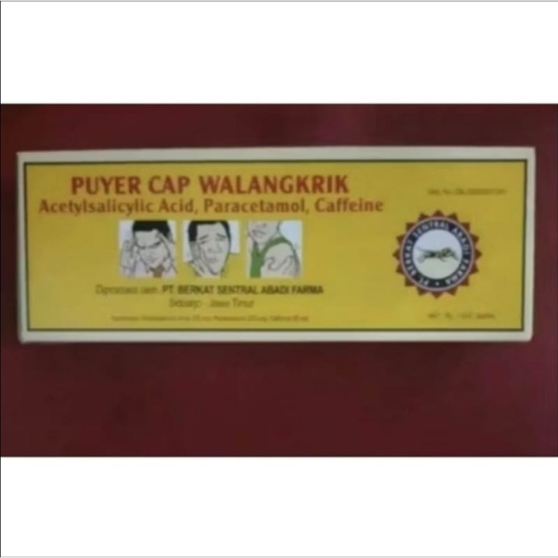 Puyer cap walangkrik