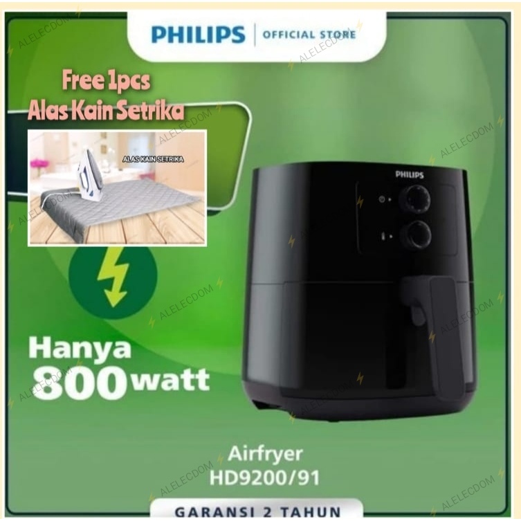 Air Fryer Philips HD9200 Penggorengan Tanpa Minyak Philips