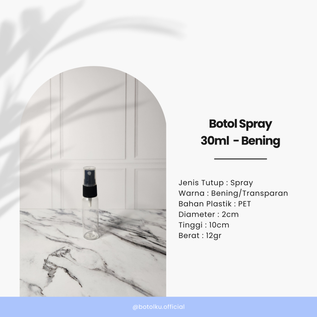 Botol Plastik Spray 30ml