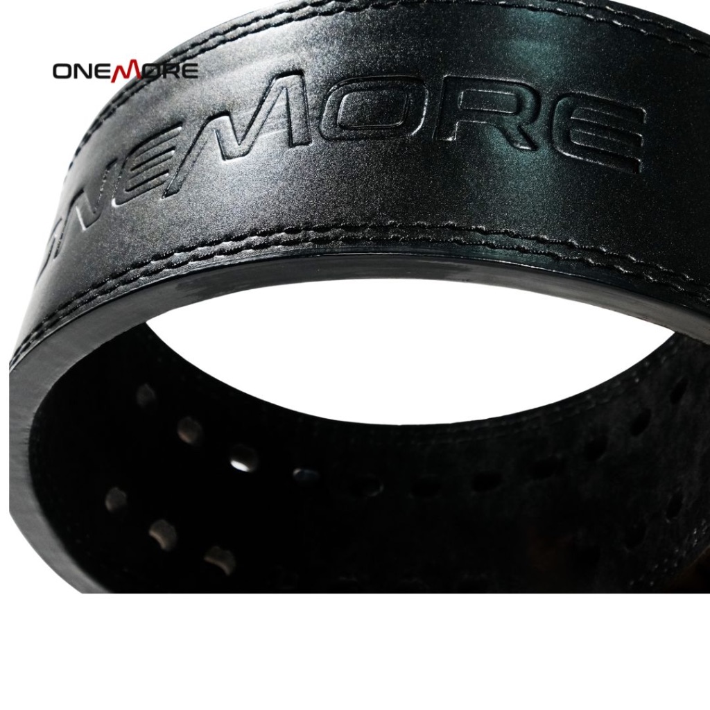 DISKON ONE MORE 13MM POWERLIFTING LEVER BELT SABUK FITNESS GYM