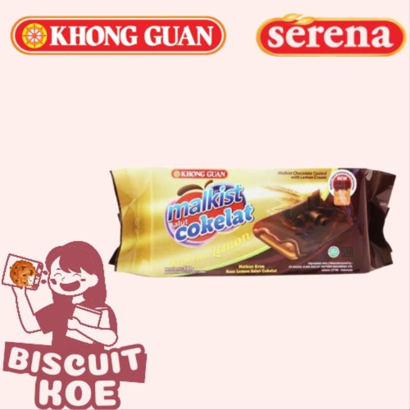 

Khong Guan Malkist Salut Cokelat Krim Lemon 130g