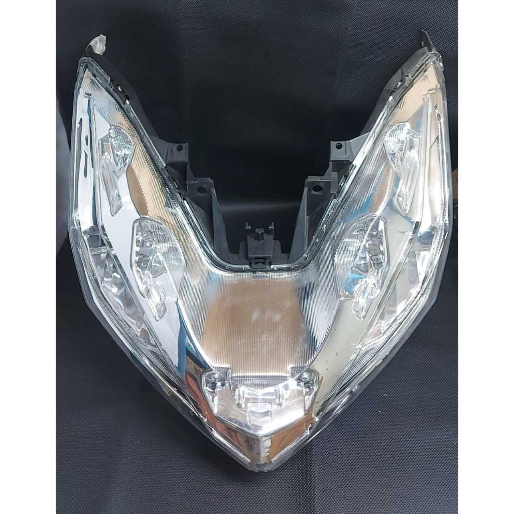 LAMPU DEPAN VARIO 150 + LED|| REFLEKTOR HEADLAMP LAMPU DEPAN VARIO 150 + LED WIN