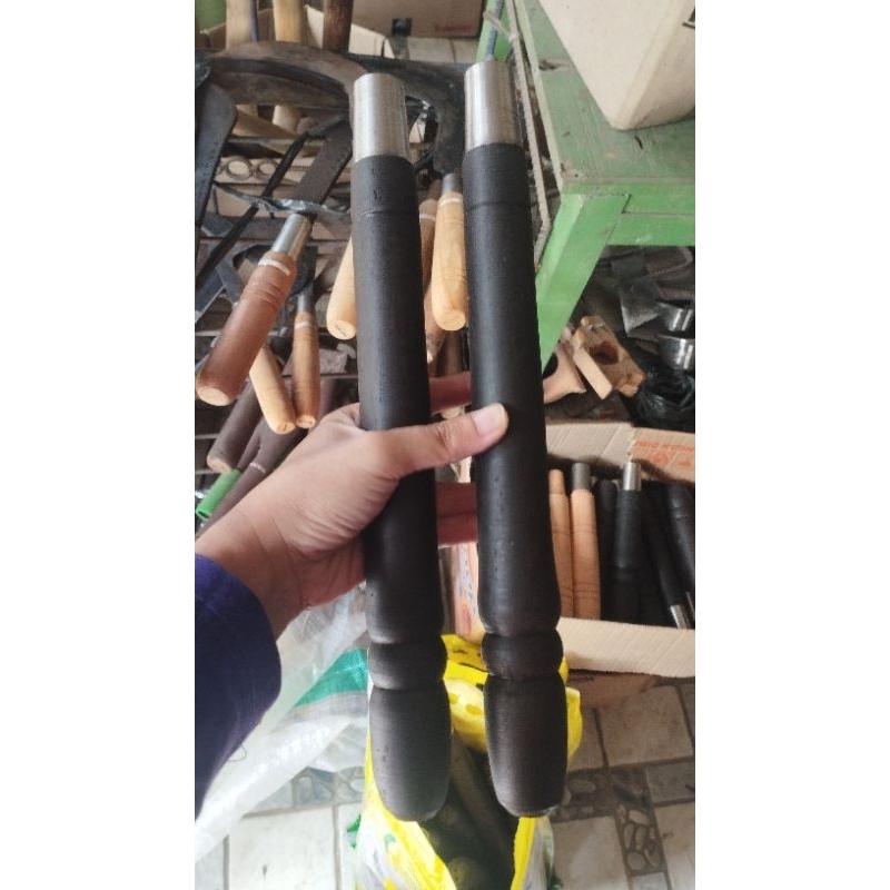 Gagang sabit PANJANG sonokeling plus karah