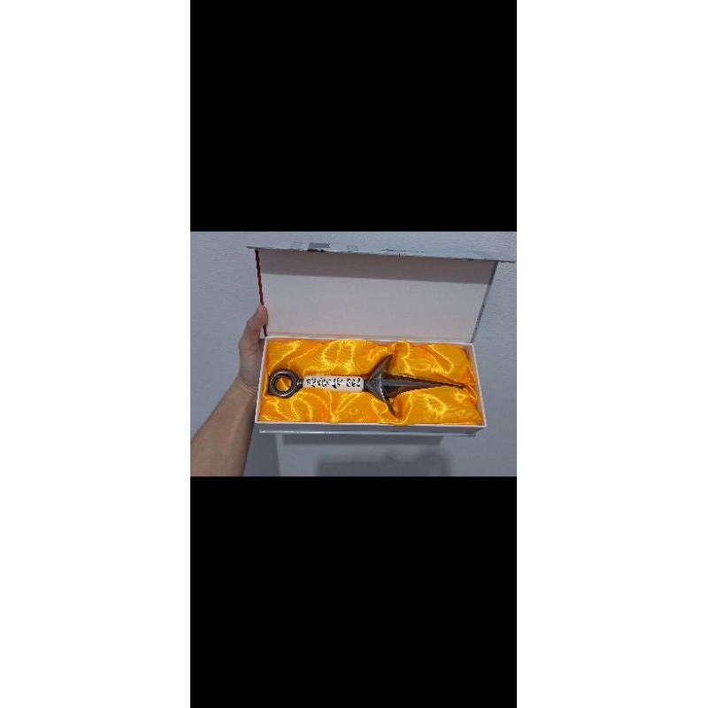 Di Jual Kunai Minato & Kunai Naruto Biasa Bahan Metal Anti Karat Box Lengkap