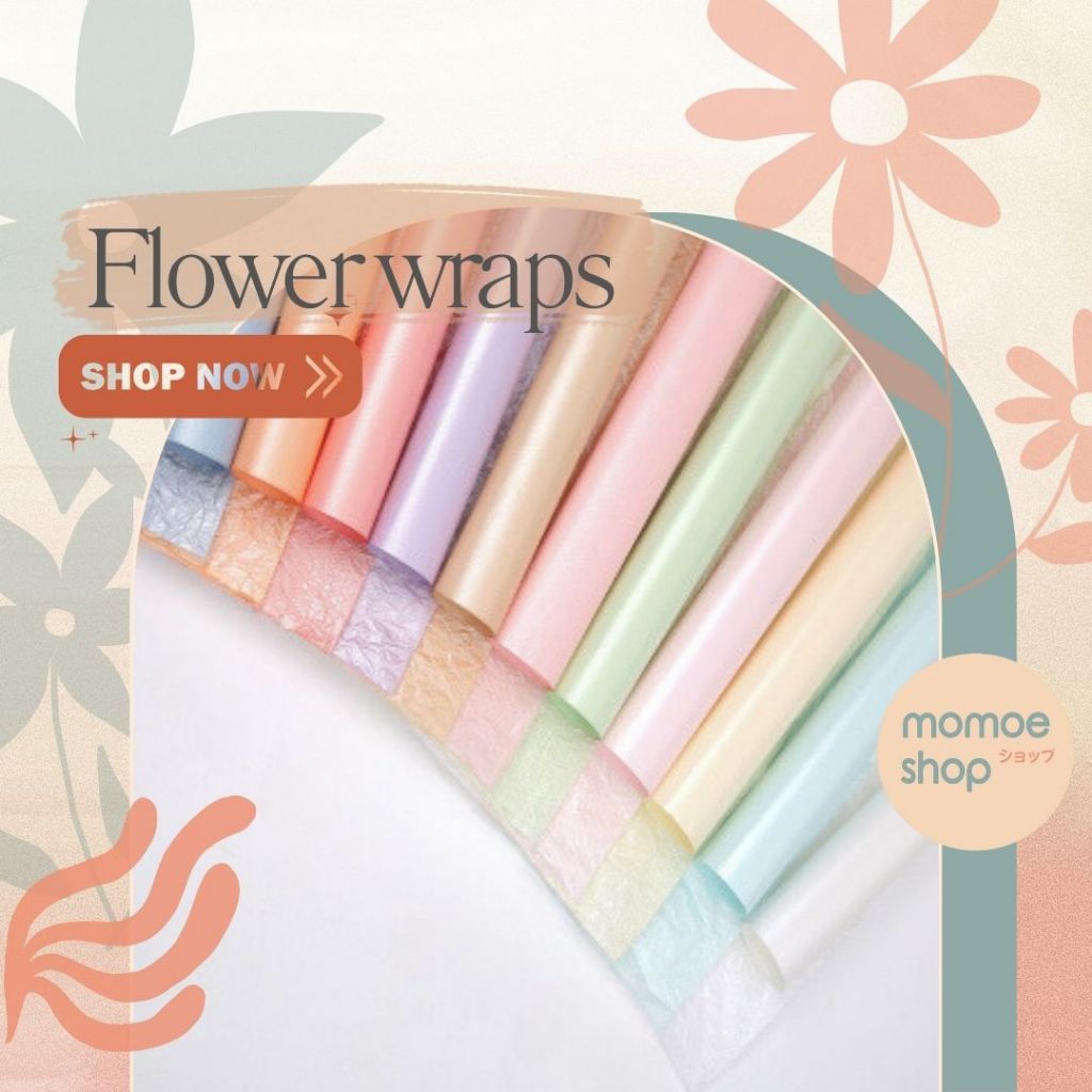 

Flower wrapping buket cello PEARL PEAR SYDNEY buket SHELL CRINKLE cellophane paper kerang Tissue valentine bouquet paper money tisu plastik wrap vintage paper premium