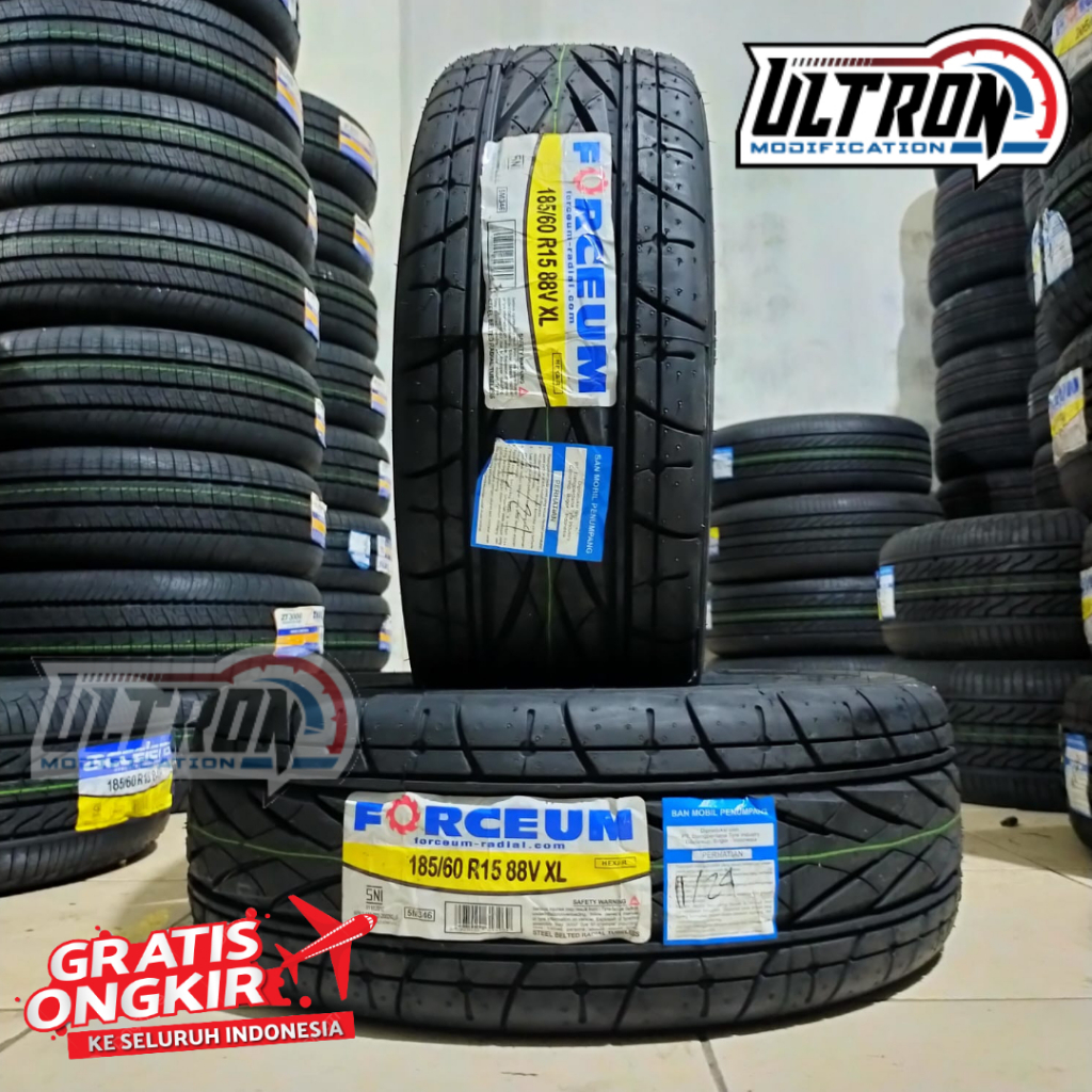 Jual Ban Mobil Tubles R15 Ukuran 185 60 R15 Forceum Hexa-R 185/60 R15