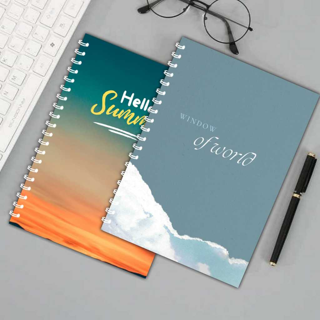 

NOTEBOOK NOTES BOOK JURNAL JOURNAL A6 BUKU CATATAN BUKU TULIS DIARY AGENDA PLANNER SPIRAL