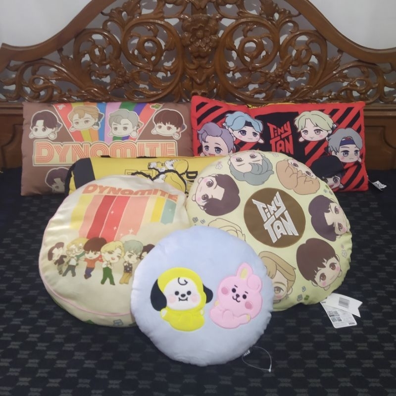 cushion pillow BTS official Bandai new Tiny Tan