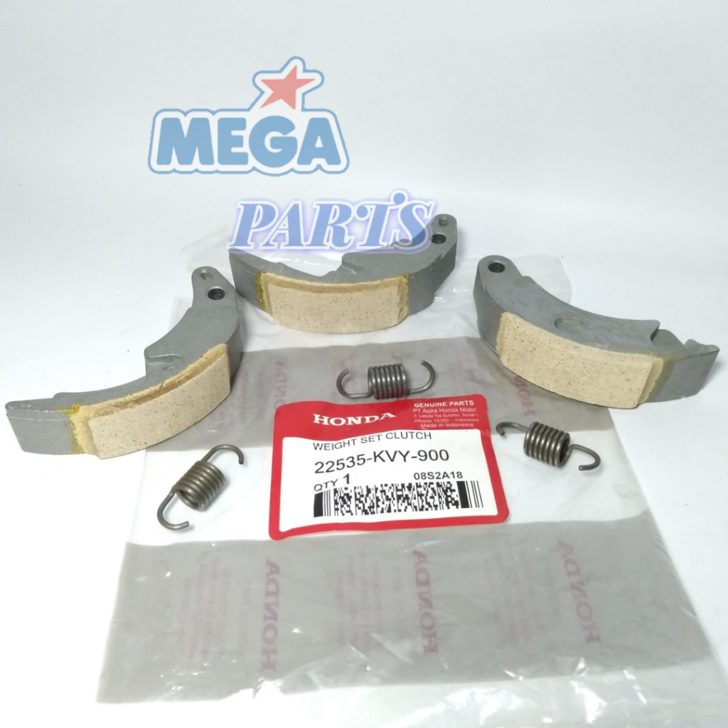 KAMPAS GANDA KOPLING OTOMATIS BEAT KARBU SCOOPY KARBU Kampas Ganda Beat Scoopy CARBU KVY Kampas