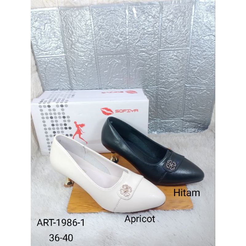 sepatu heels wanita import sofiya 1986-1