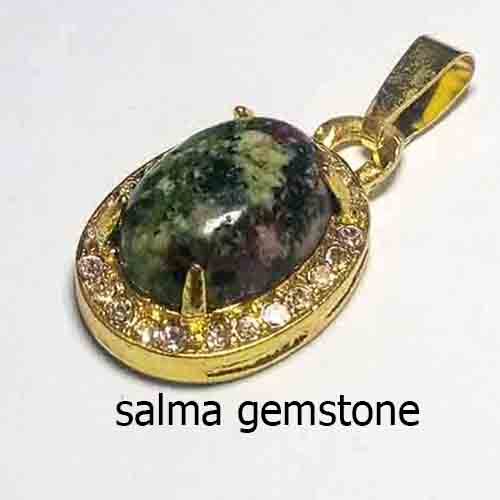 liontin batu akik  rubi tanjania batu asli