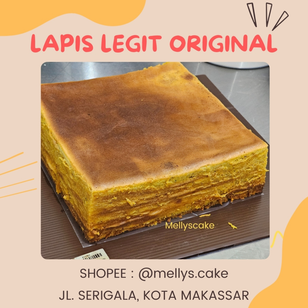 

Lapis Legit Original Wysman Premium - cake Legit - Area Makassar