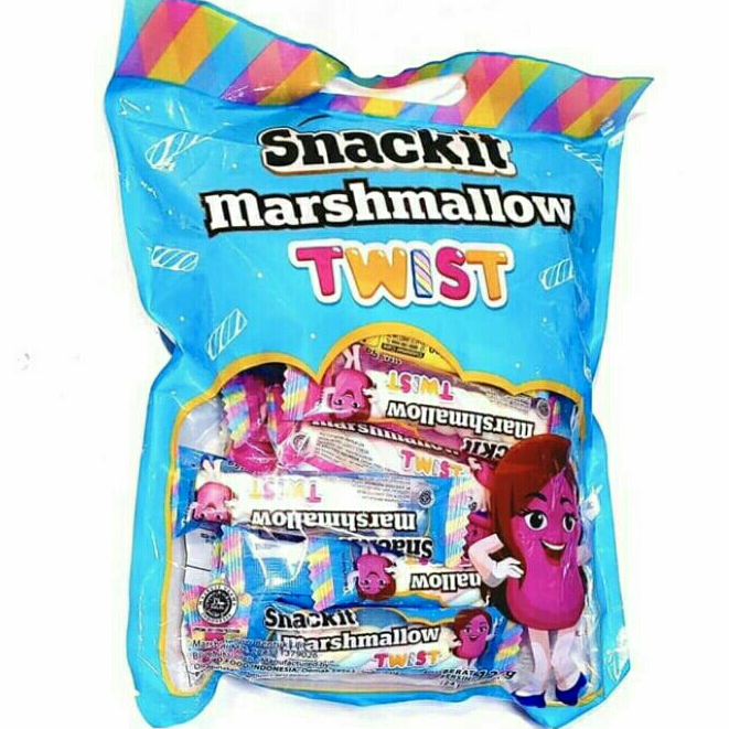 

Snackit Marshmallow Bag TWIST 1 pak 24 pcs ( 5gr )