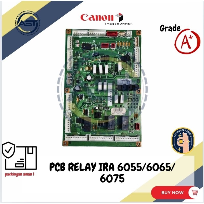 Pcb Relay Mesin fotocopy canon IRA 6055/6065/6075
