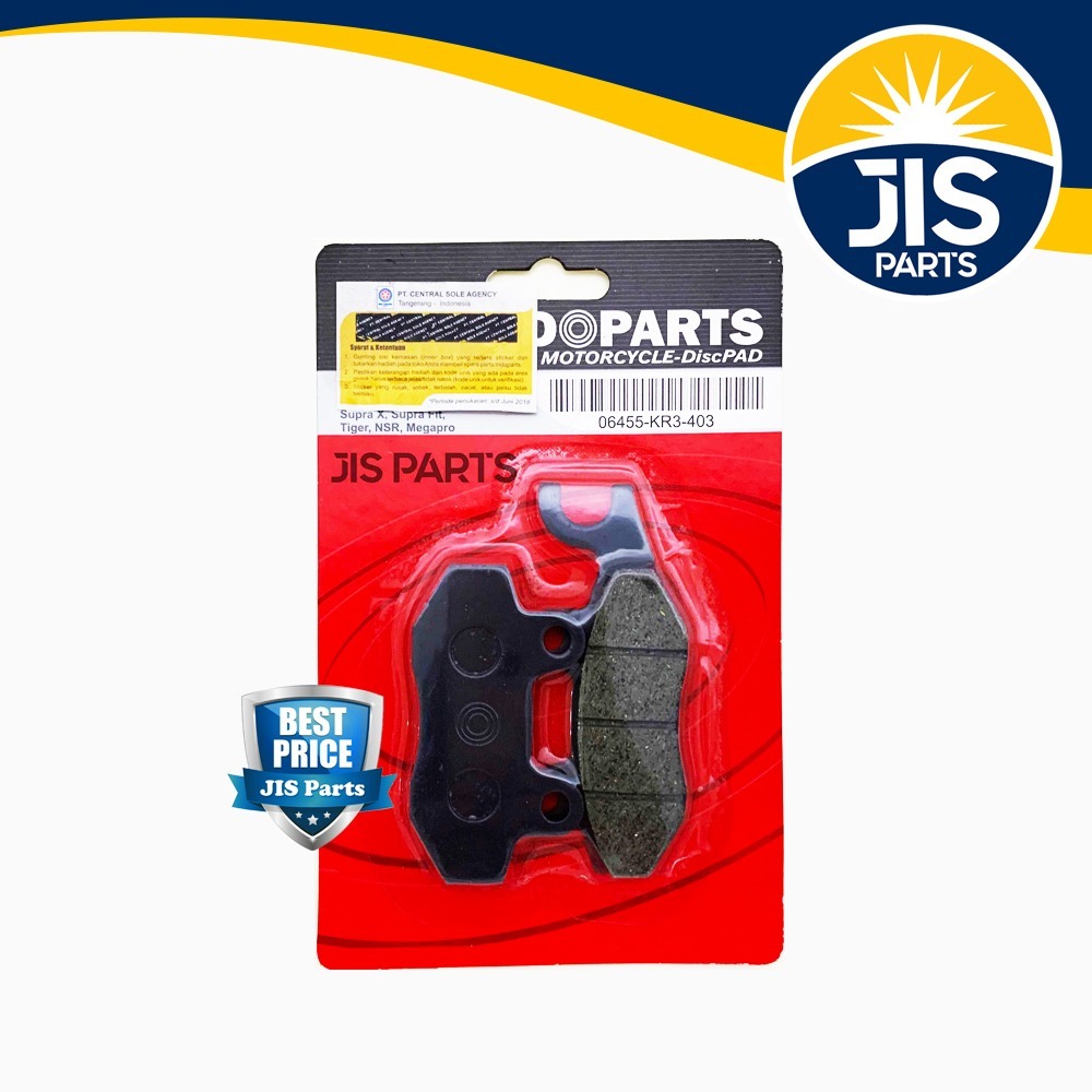 Kampas Rem Depan, Discpad, Dispad, Brake pad Honda Supra X, Supra Fit, Karisma, Supra X 125, Tiger, 