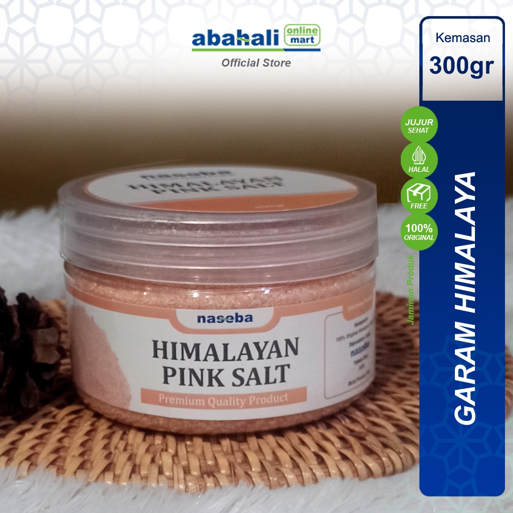 

Garam Himalaya Premium 300gr By Naseba Pure Super Fine Himsalt Original