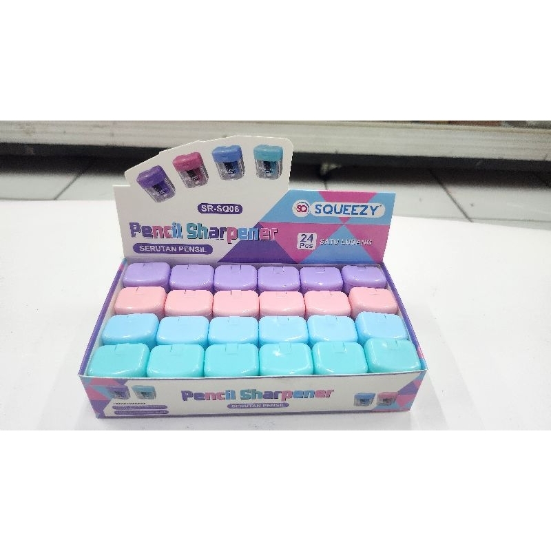 

Serutan Pensil | Rautan Pensil | Pencil Sharpener Pastel SR-SQ06