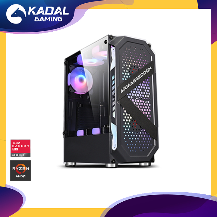 PC RYZEN 5 3400G VGA RADEON 16GB RAM FULLSET GAMING EDITING EMULATOR
