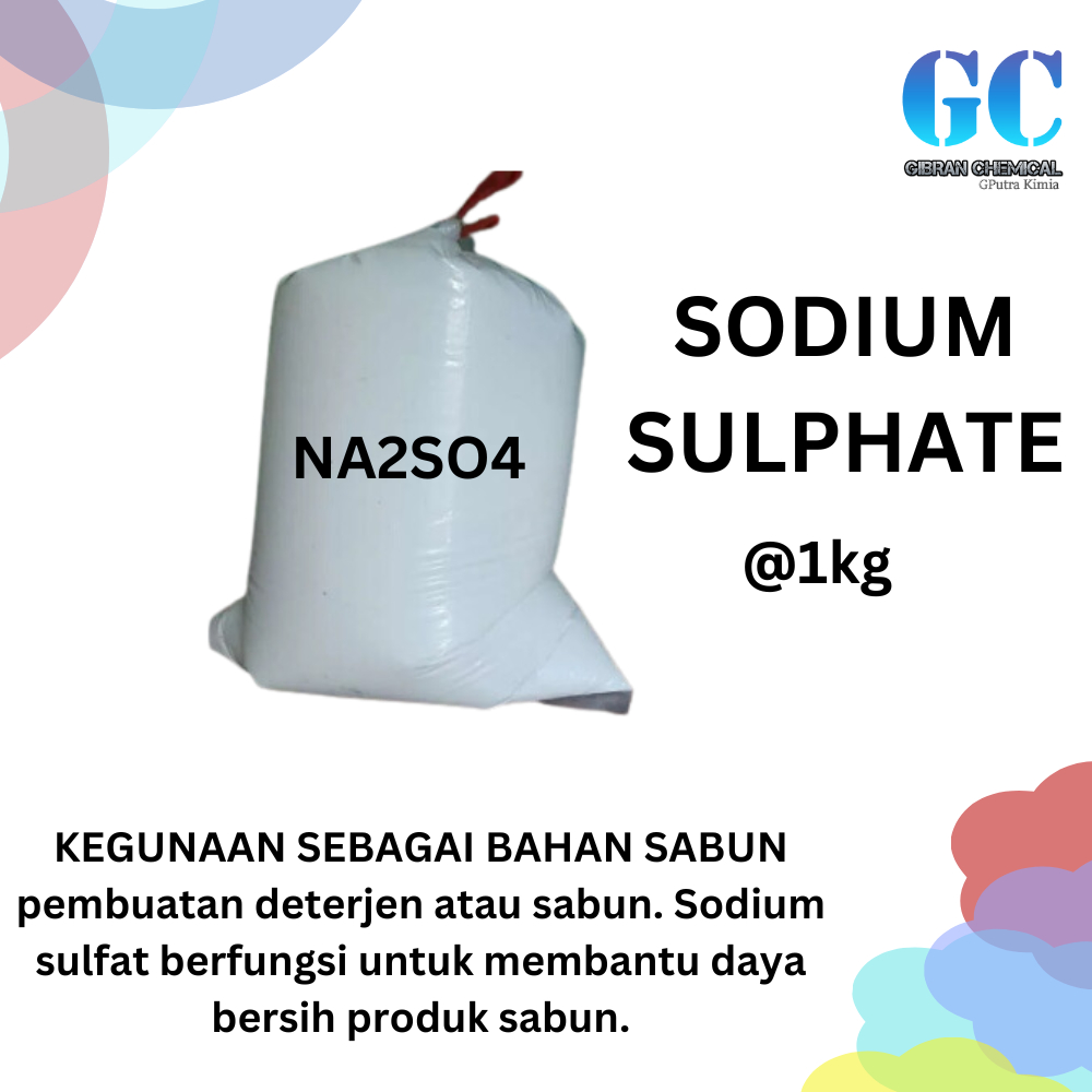 SODIUM SULFATE / SODIUM SULFAT / NATRIUM SULFAT 1KG