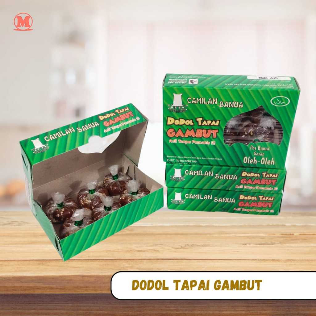 

Dodol Tapai gambut 110gram