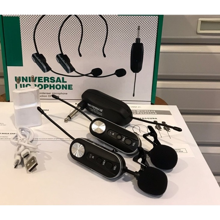 MIC WIRELESS BEYERMIC BM 2C BM2C CLIP ON JEPIT