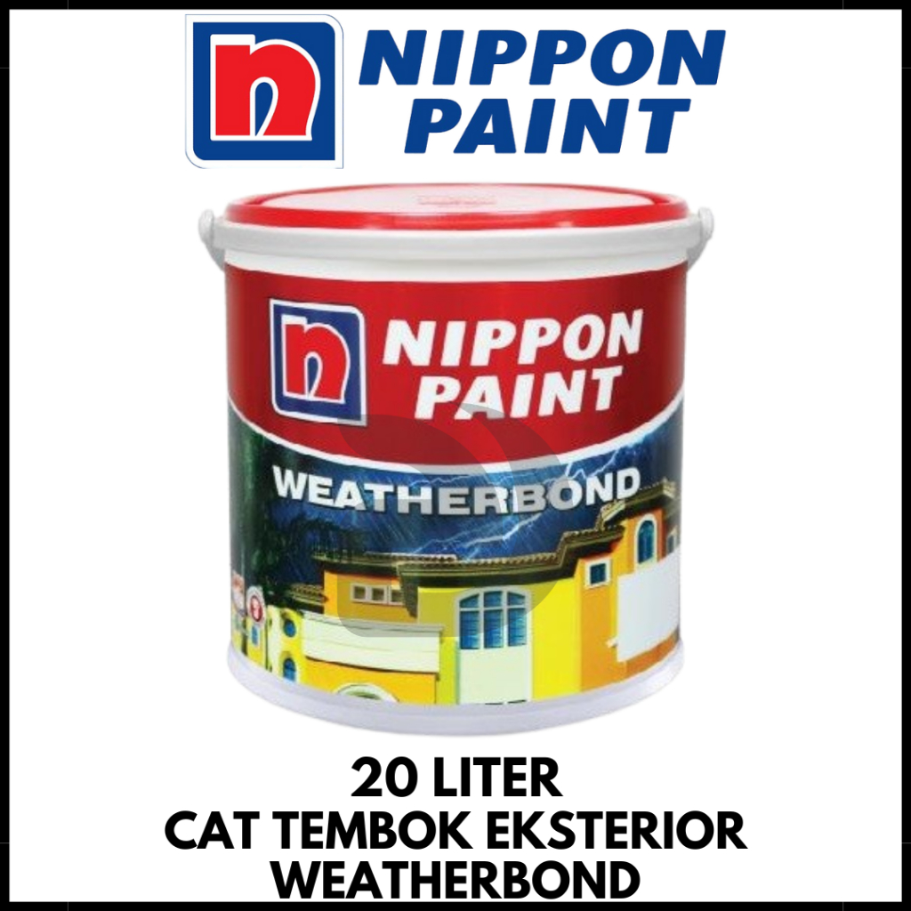 Cat Tembok Eksterior Nippon Paint Weatherbond Pail 20Liter