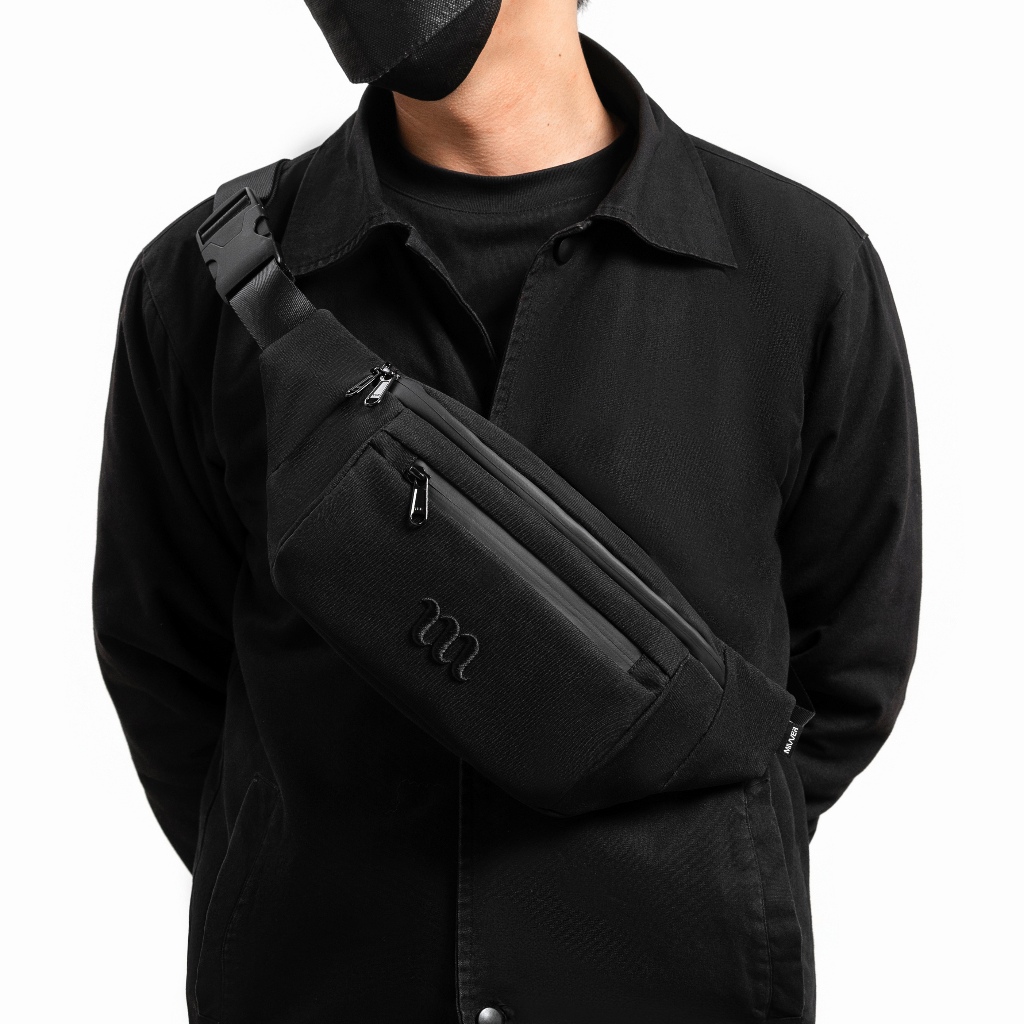 Original Mivver Savior Ultimate Waistbag Exclusive Slingbag Anti Bara Waterproof Tas Pinggang Tas