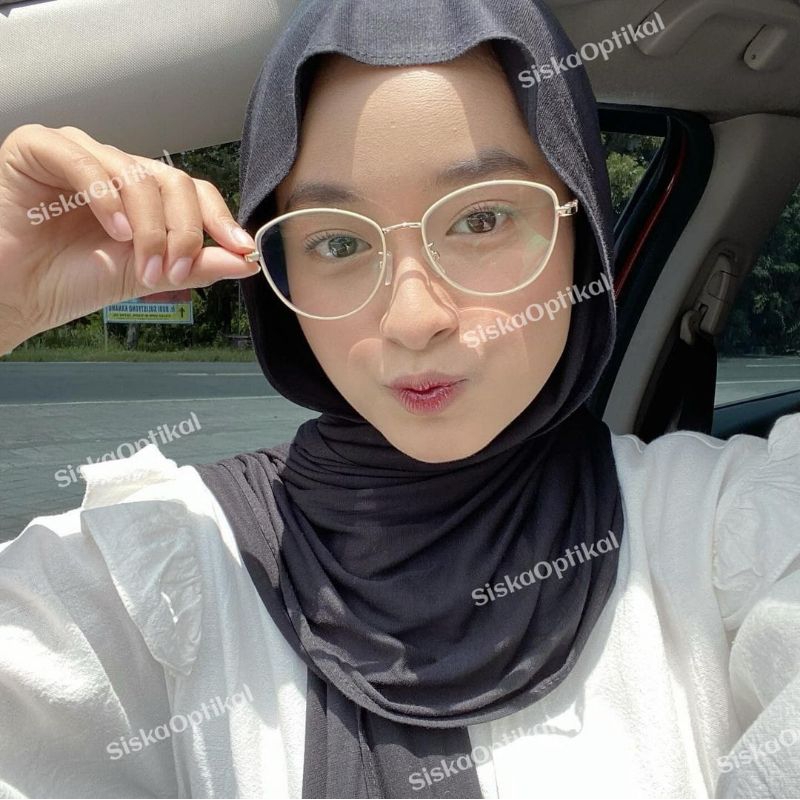 Kacamata Wanita 6656 / Kacamata Antiradiasi / Kacamata Photocromic / Kacamata Blueycromic / Kacamata