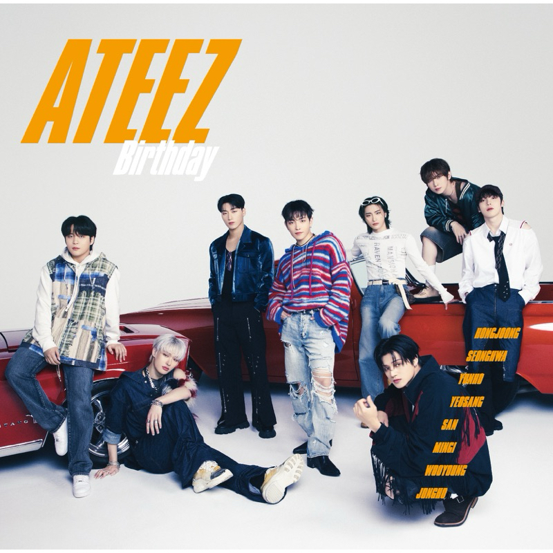 (Flash Price Edition) Japan Album ATEEZ – BIRTHDAY HONGJOONG ver. / SEONGHWA ver. /YUNHO ver. / YEOS