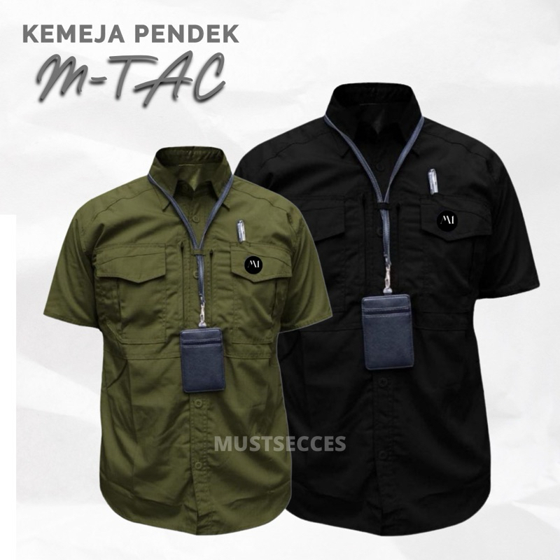ORIGINAL KEMEJA TACTICAL M TAC PENDEK / KEMEJA TACTICAL OUTDOR / KEMEJA LAPANGAN